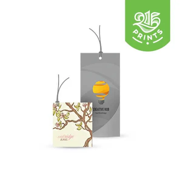 Spot UV Hang Tags