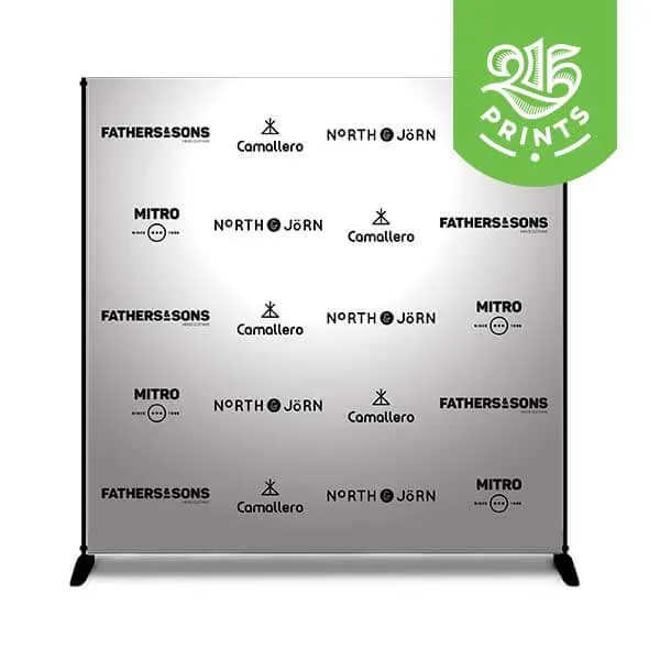 Step and repeat banner stand