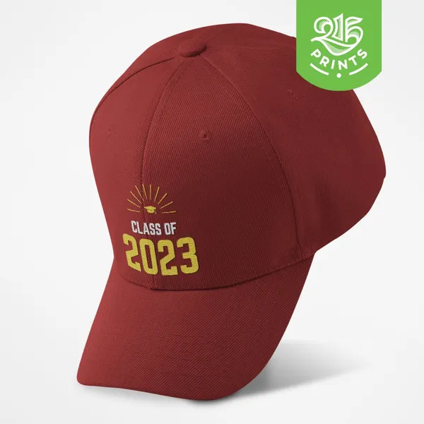 Embroidered Fitted Caps