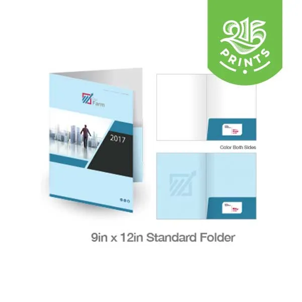9 x 12 Presentation Folder