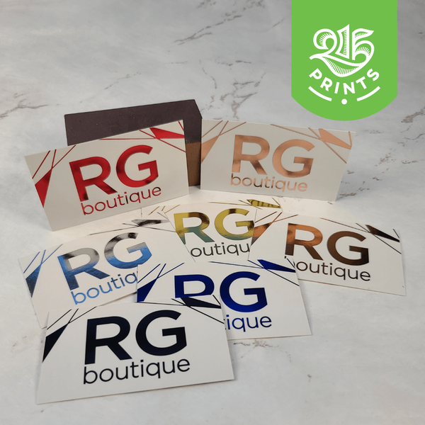 Foil Accent Business Cards