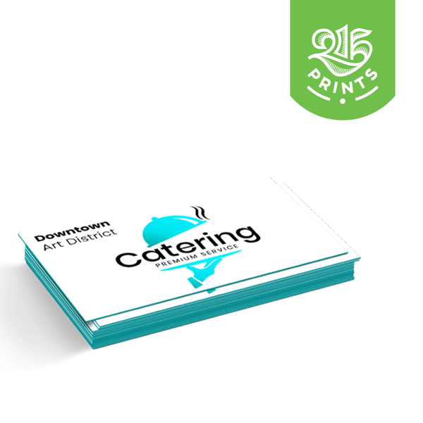 edge painted business cards