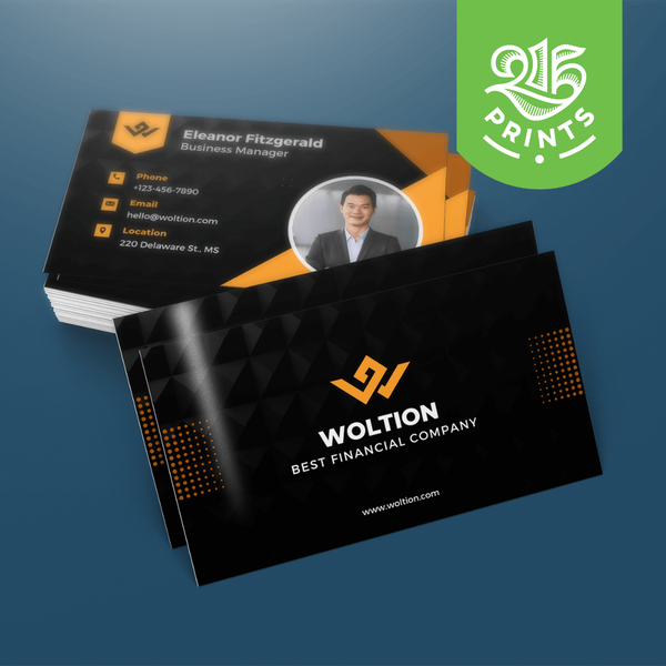 Silk Laminated Business Cards