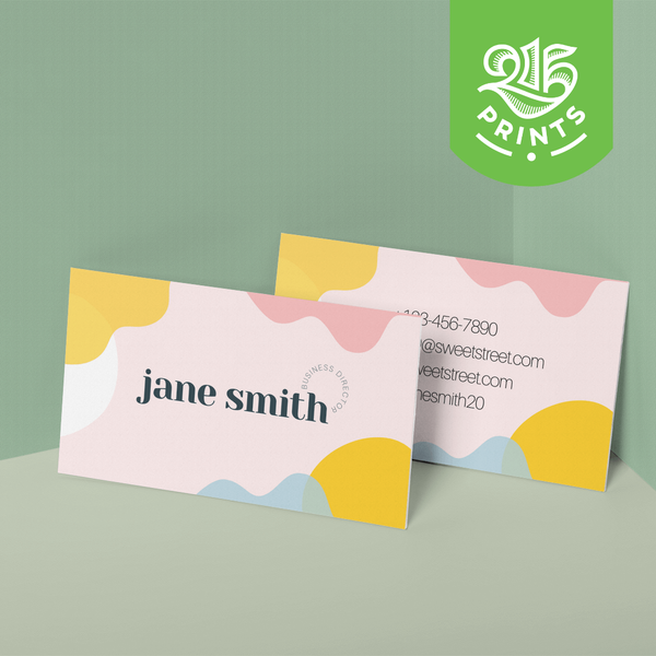 Soft Touch Finish Business Cards