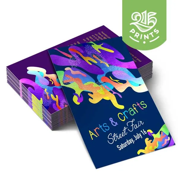 UV coated Flyers