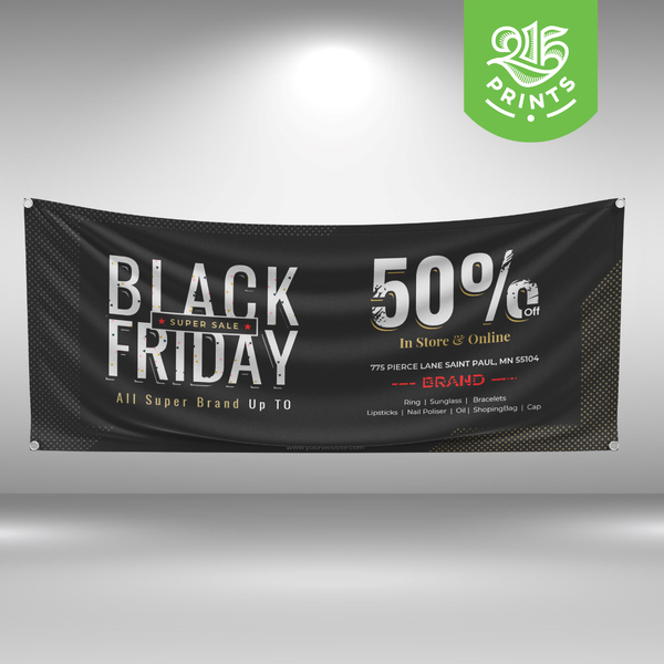 Black Friday Vinyl Banner