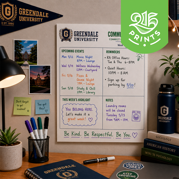 Custom Dry Erase Board