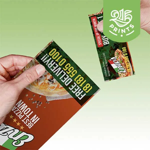 Door Hanger with Rip Cards