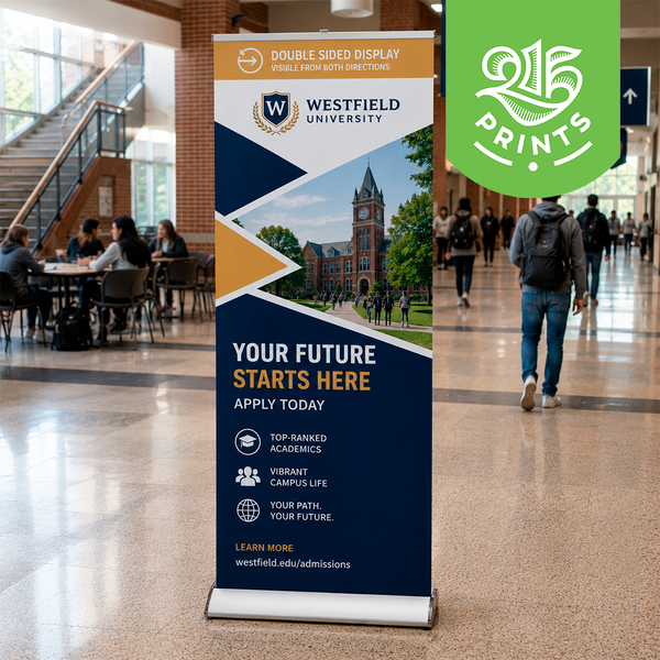 double pull up banner