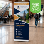 double pull up banner