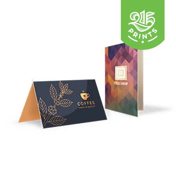 Folded Business Cards Standard