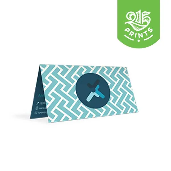 Folded Business Cards Standard