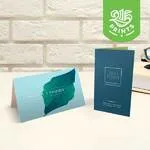 Folded Business Cards Standard