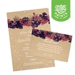 kraft paper postcards