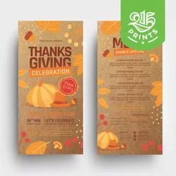 kraft paper rack cards