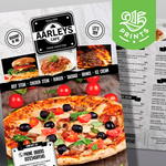 laminated menu printing