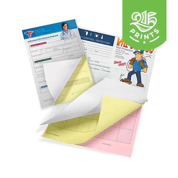 Full Color Carbonless Forms 1