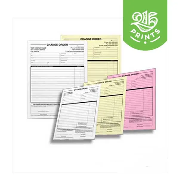3 Part NCR Forms