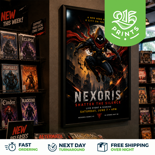 next day poster printing