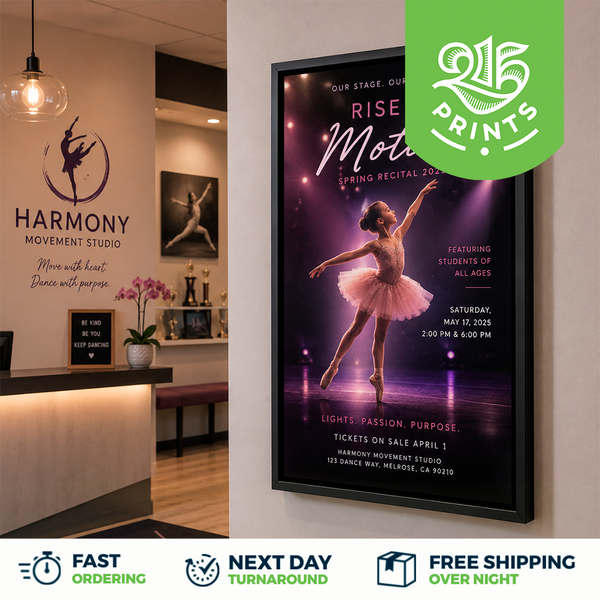 poster printing next day delivery