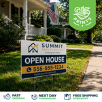 open house yard signs
