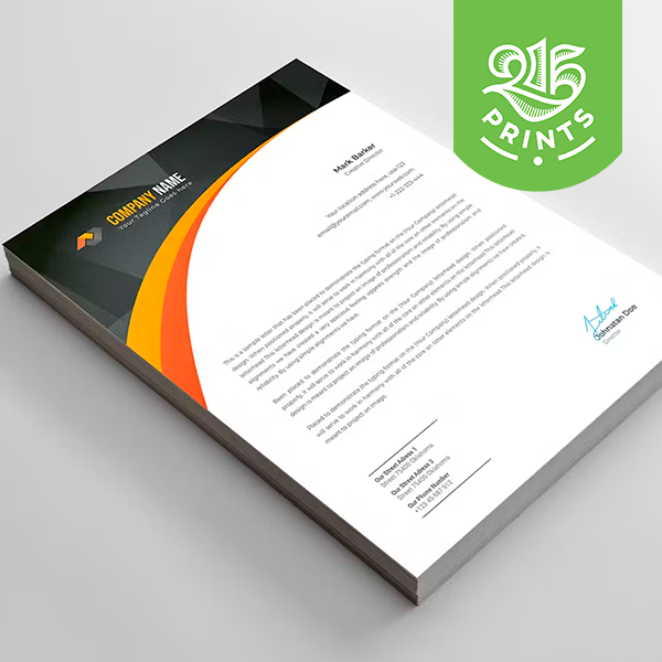 bank letterhead