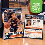 custom basketball trading cards