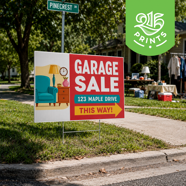 advertising yard signs
