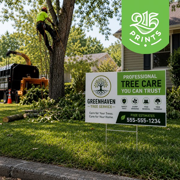 landscaping yard signs