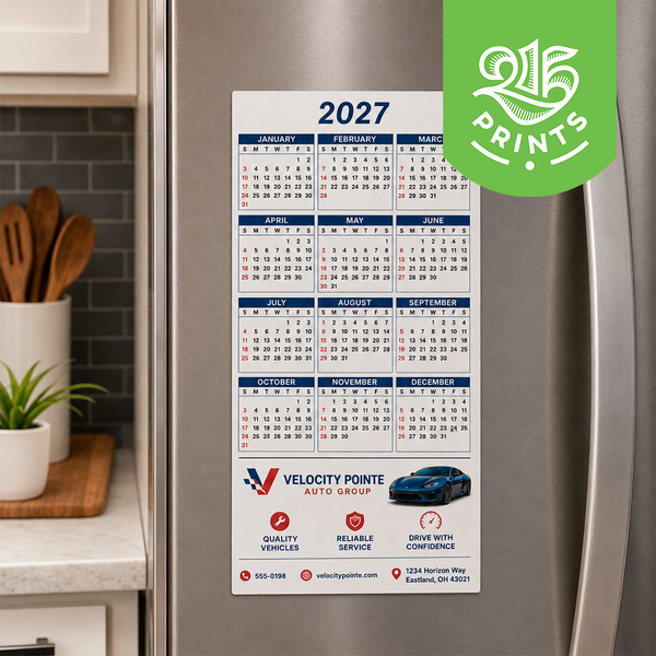 Promotional Magnetic Calendar