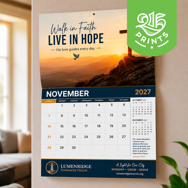 2027 Promotional Wall Calendar