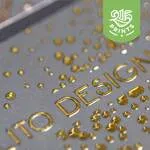 Suede Raised Foil Business Cards