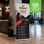 roll up banner stand