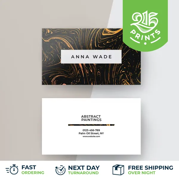 rush business cards