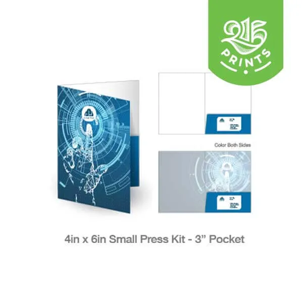 Short Run Digital Presentation Folder