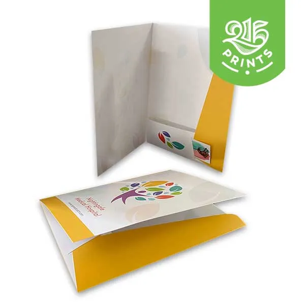 Short Run Digital Presentation Folder