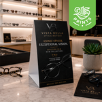 Spot UV Table Tents