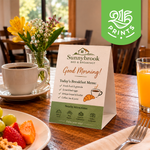 personalized table tents