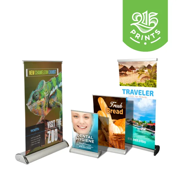 Tabletop Retractable Banner Display