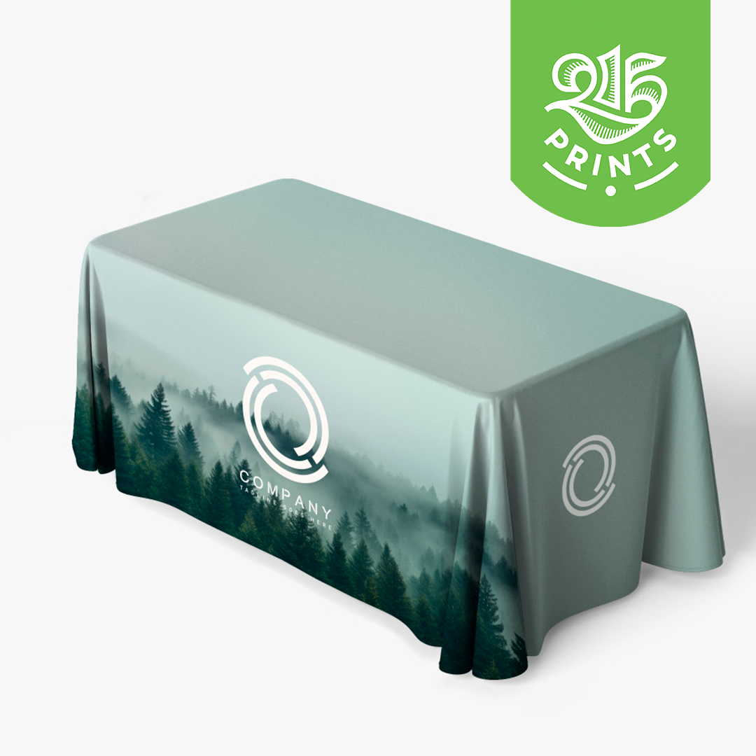 4 Ft Custom Table Throw