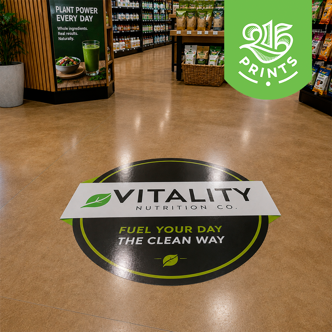 Aluminum Floor Graphics