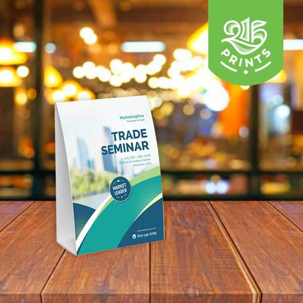 Uncoated Table Tents