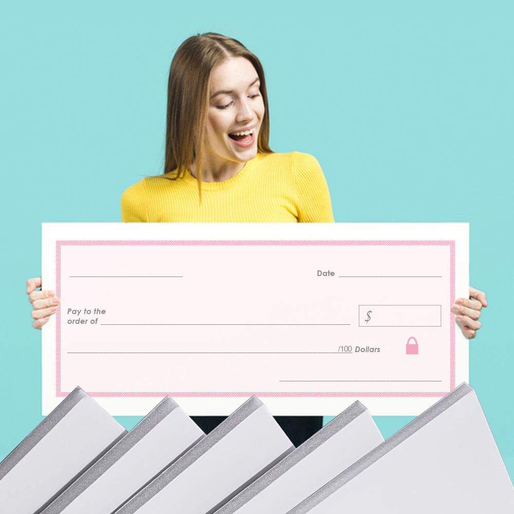Large Cheques Large Cheques