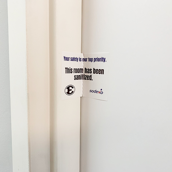 Clean Seal Sticker 3 x 4 inches