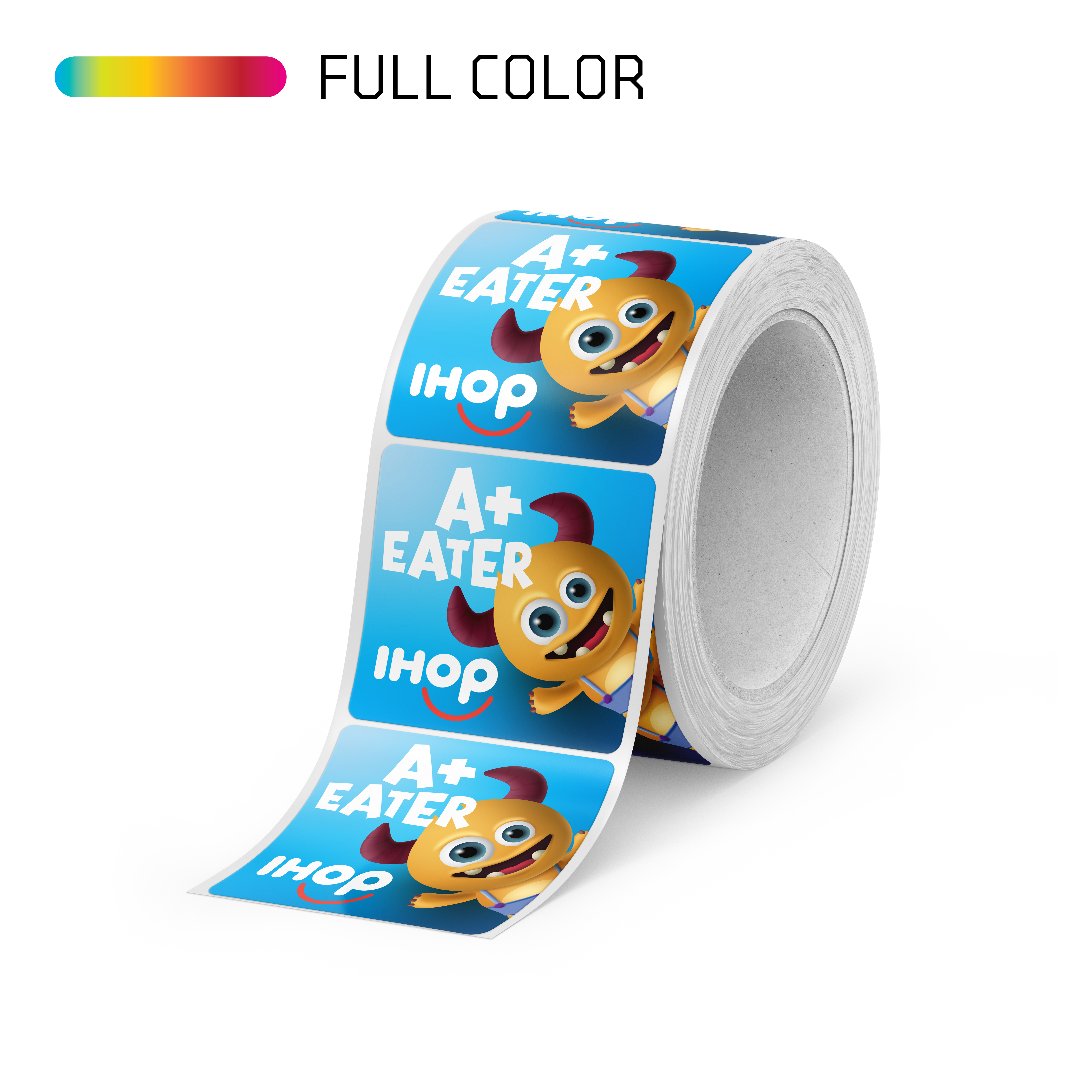 A+ Eater (Kids Themed Promo Sticker)