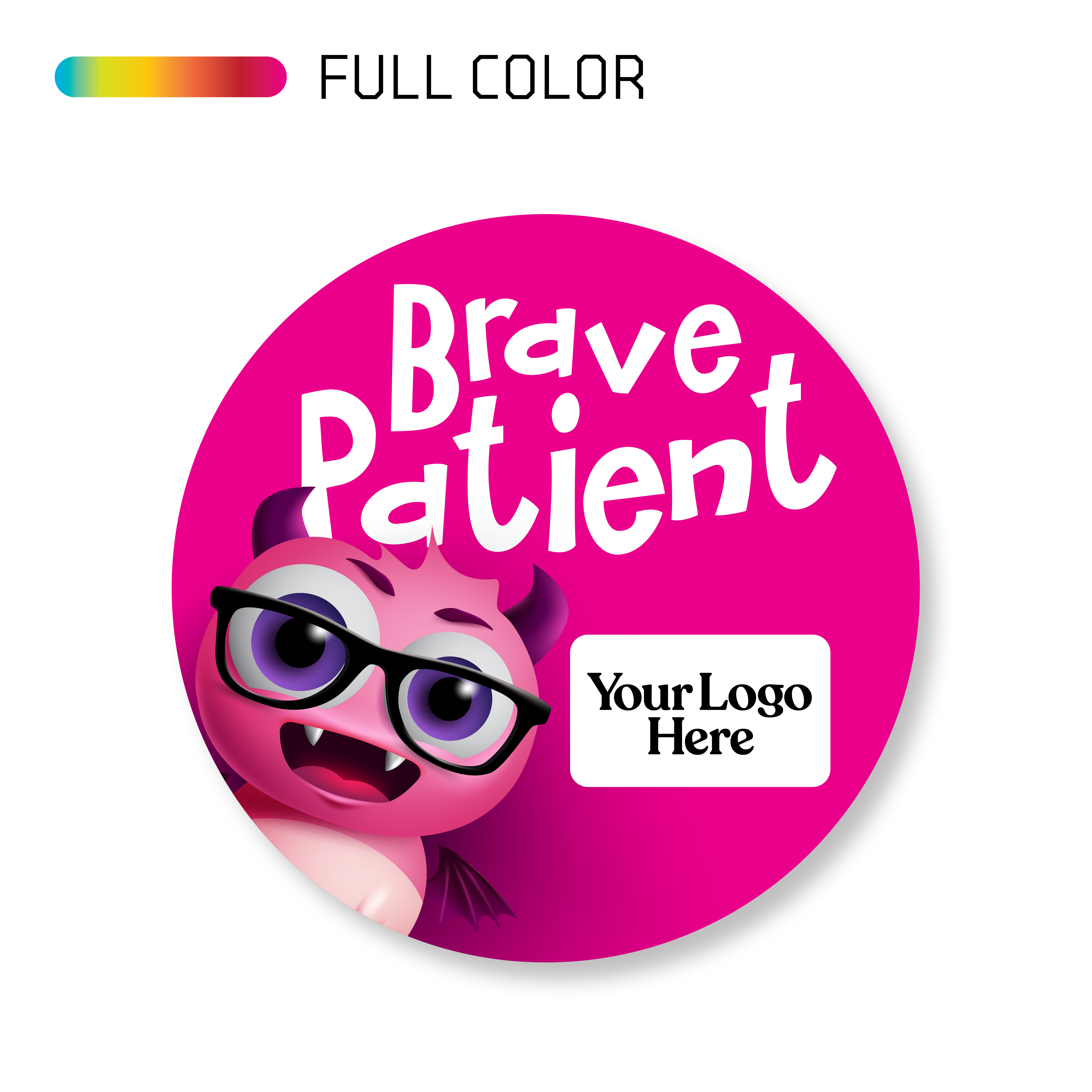 Brave Patient (Kids Themed Promo Sticker)