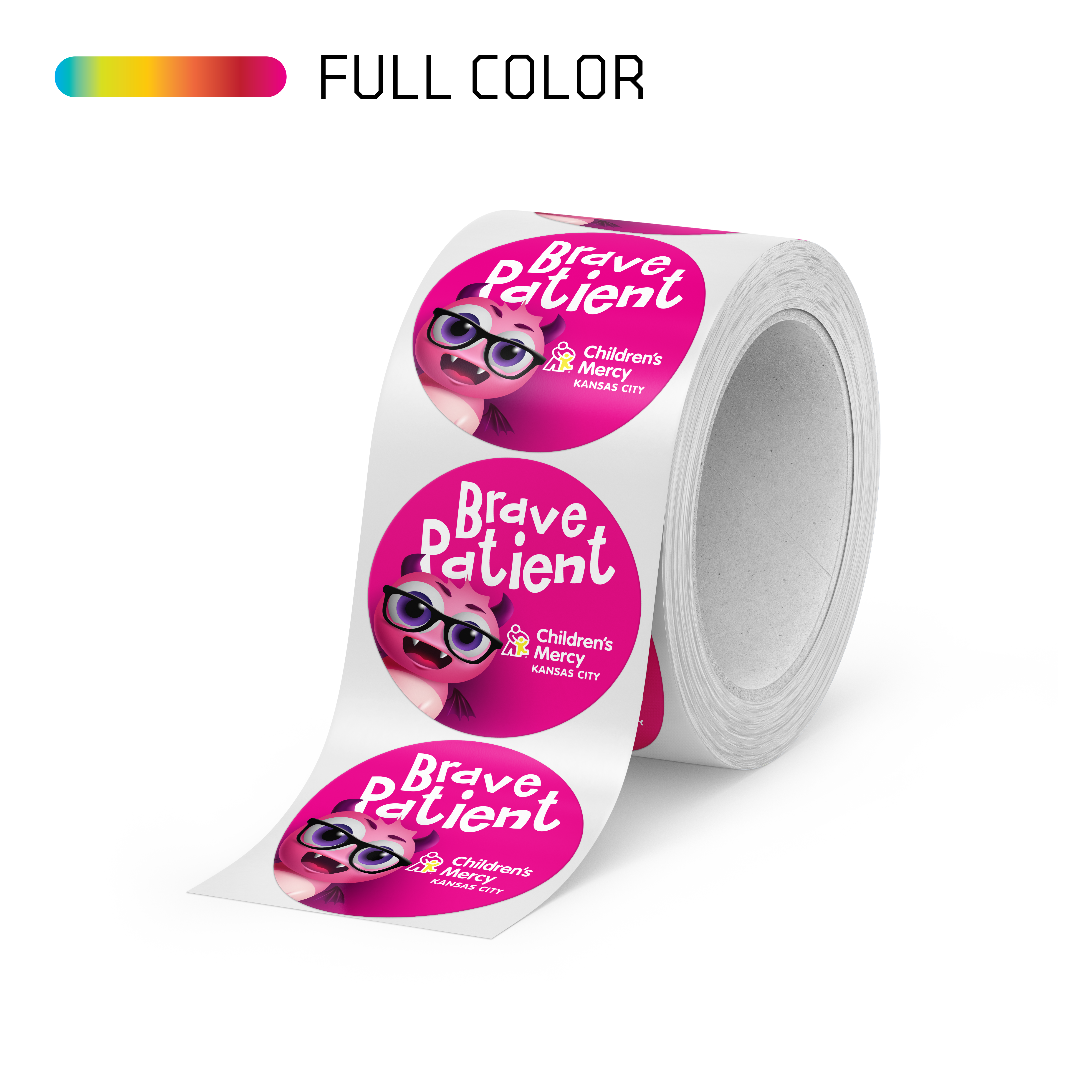 Brave Patient (Kids Themed Promo Sticker)