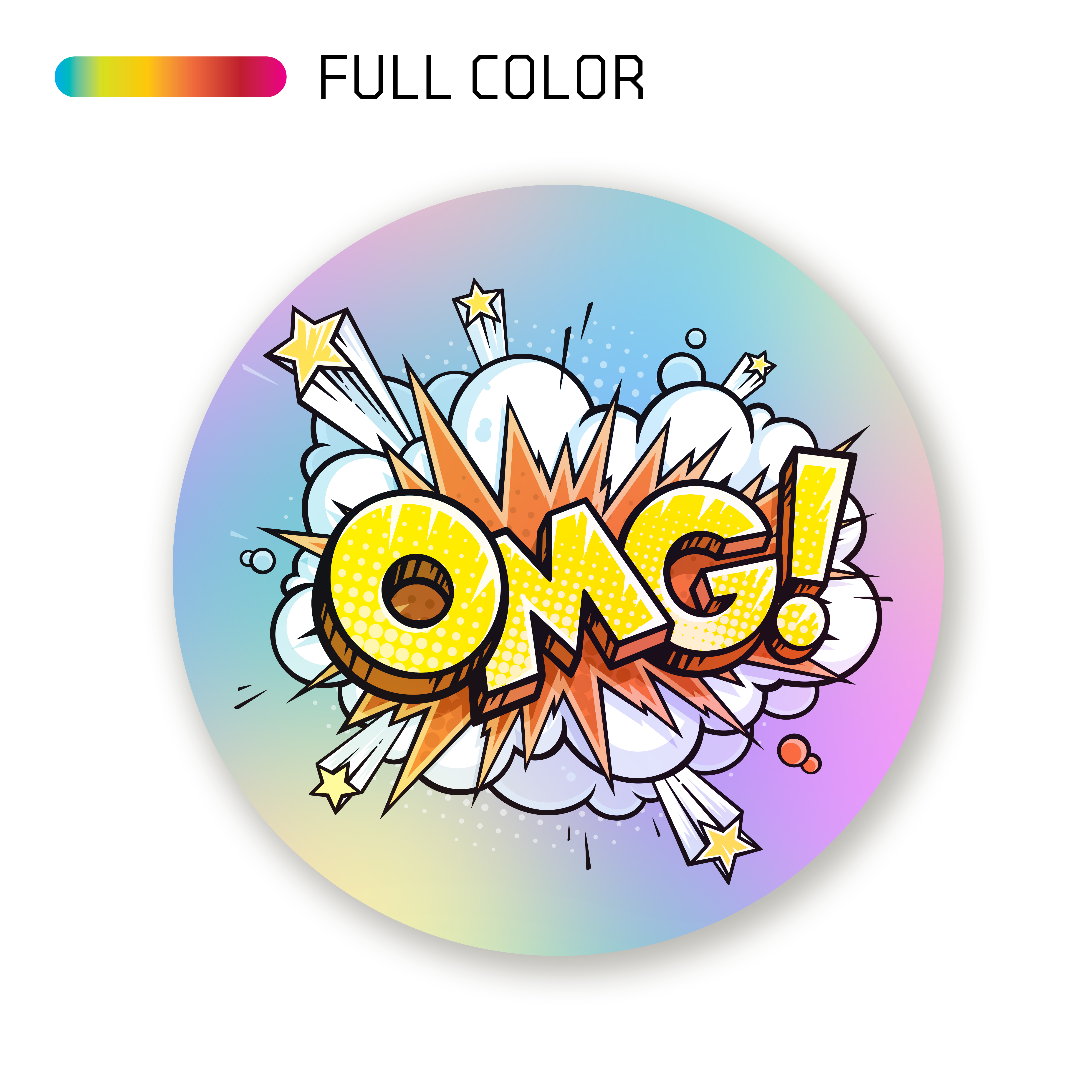 Holographic Stickers