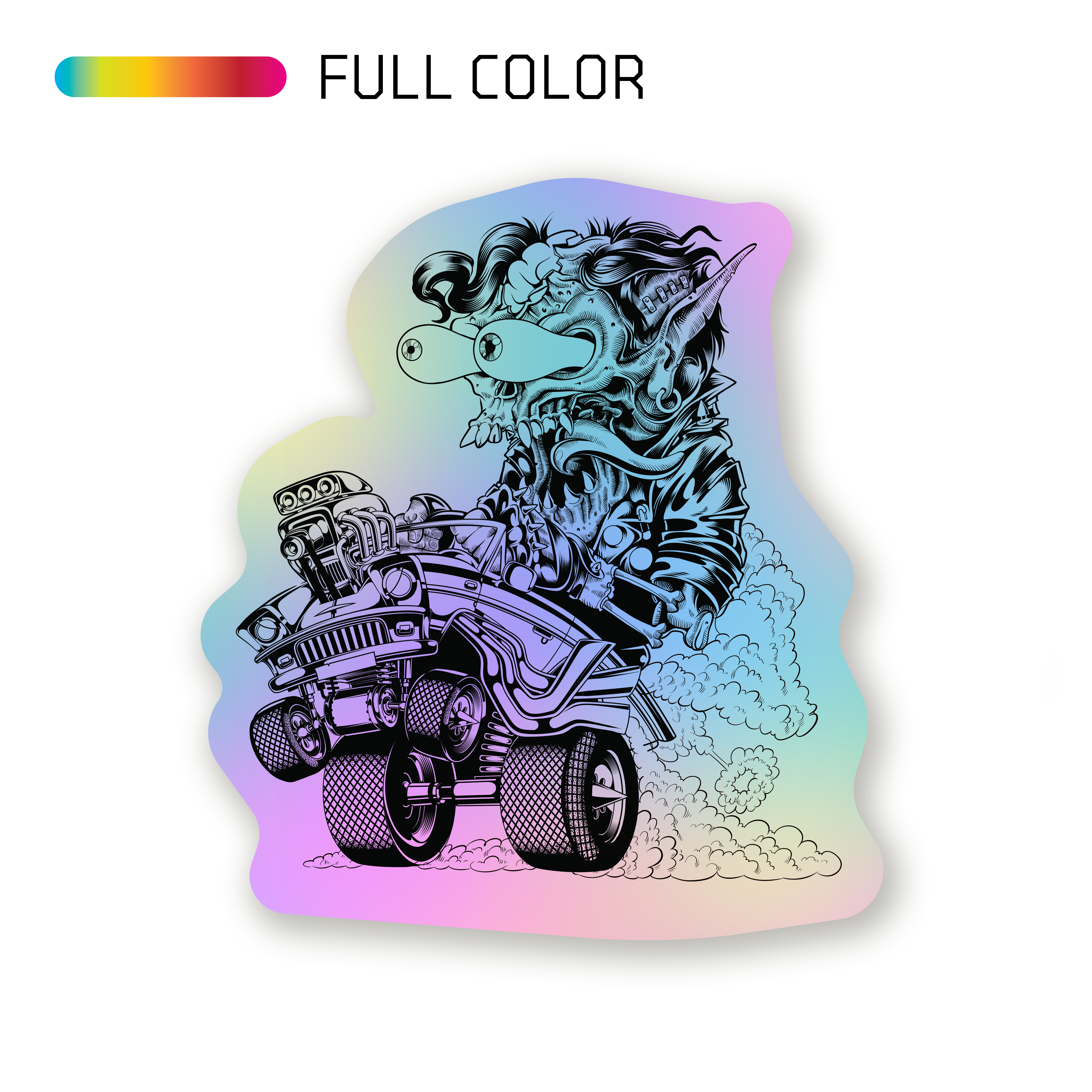 Holographic Stickers