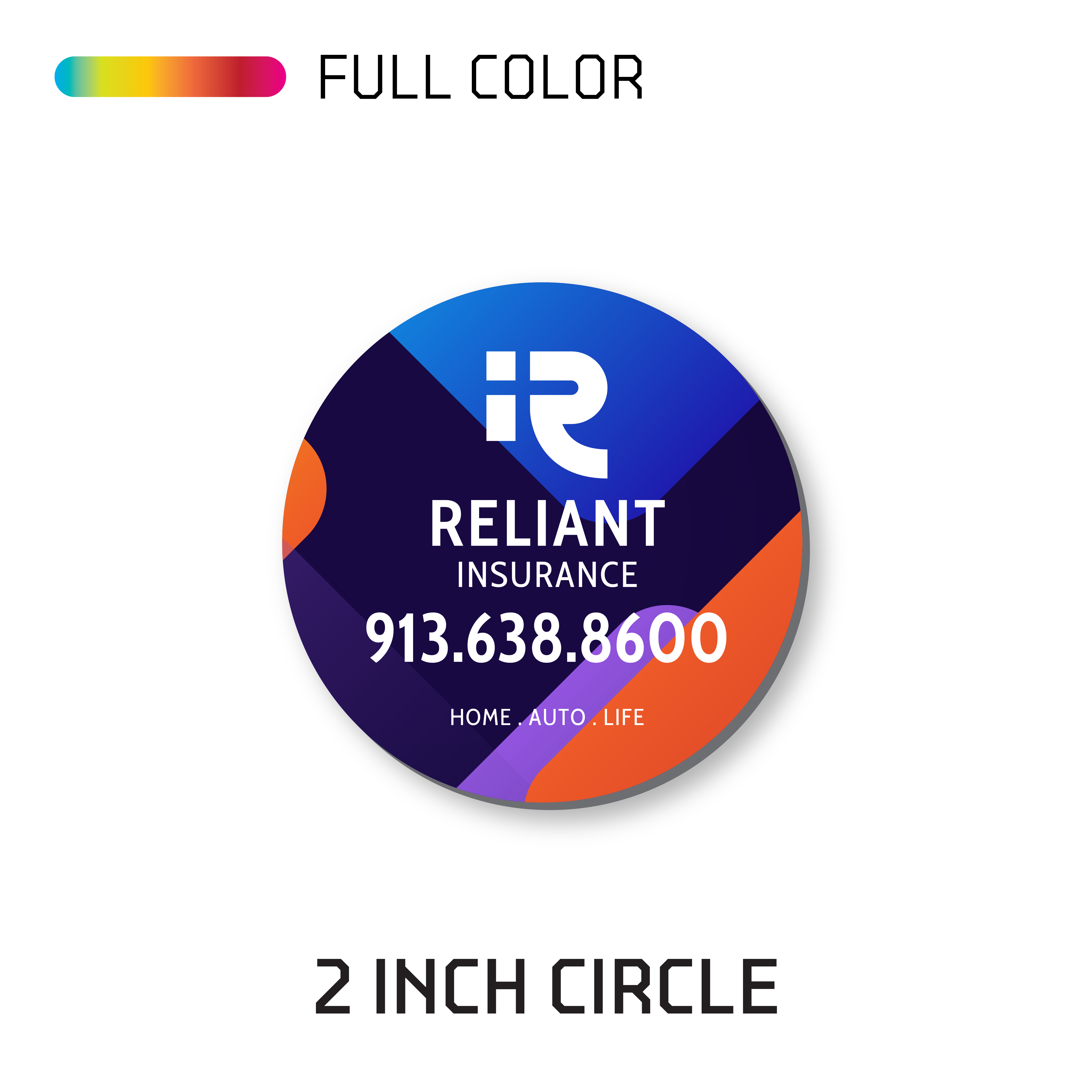 2.00" Circle Magnet